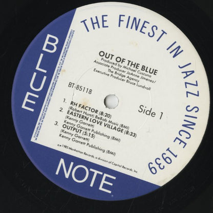 Out Of The Blue / アウト・オブ・ザ・ブルー / O.T.B. (BT 85118)