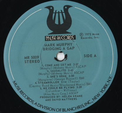 Mark Murphy - Bridging A Gap (MR 5009) 1973 US Muse｜中古LP