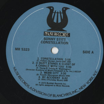 Sonny Stitt – Constellation (MR5323) LP 1987 US Muse｜中古LP