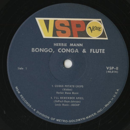 Herbie Mann / ハービー・マン / Bongo, Conga & Flute (VSP8)