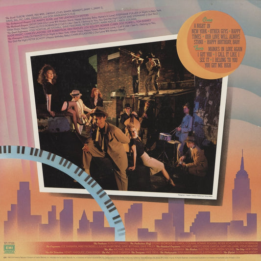 Elbow Bones And The Racketeers - New York At Dawn (ST-17103) LP 1983 US EMI America｜中古LP