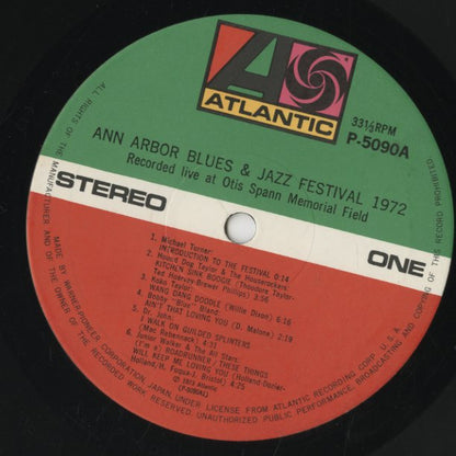 V.A./ ann arbor BLUES & JAZZ festival 1972 (P5090/1)