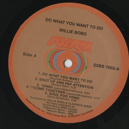 Willie Bobo / ウィリー・ボボ / Do What You Want To Do