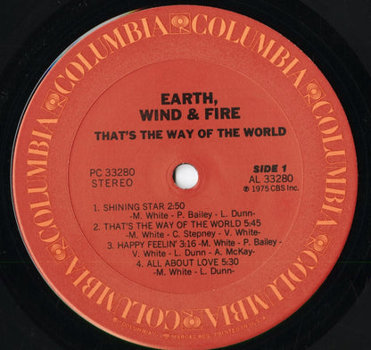 Earth Wind & Fire – That's The Way Of The World (PC 33280) 1975 US Columbia｜中古LP