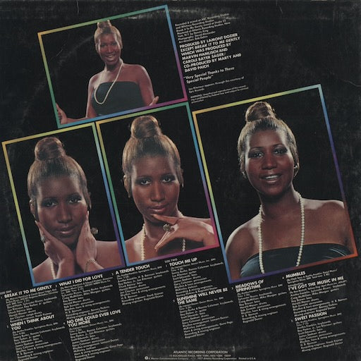 Aretha Franklin - Sweet Passion (SD 19102) LP 1977 US Atlantic｜中古LP