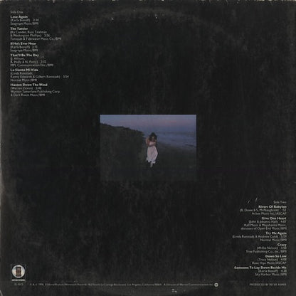 Linda Ronstadt - Hasten Down The Wind (7E-1072) LP 1976 US Asylum｜中古LP