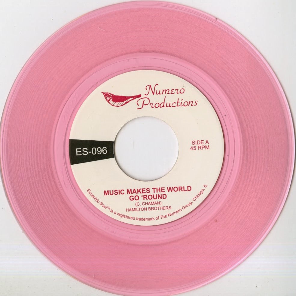 Hamilton Brothers - Music Makes The World Go 'Round (ES-096) 2024 US Numero｜新品7inch