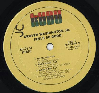 Grover Washington Jr. – Feels So Good (KU-24 S1) 1975 US KUDU｜中古LP