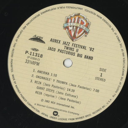 Jaco Pastorius Big Band / ジャコ・パストリアス / Twins II (P-11318)