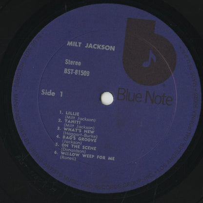 Milt Jackson - With John Lewis, Percy Heath, Kenny Clarke, Lou Donaldson And The Thelonious Monk Quintet (BST81509) LP 1974 US Blue Note｜中古LP