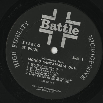 Mongo Santamaria – Watermelon Man! (BS 96120) LP 1967 US Battle | 中古LP