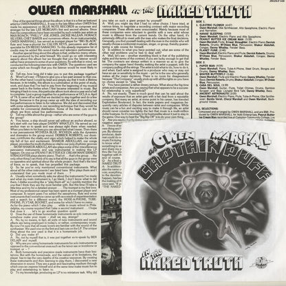 Owen Marshall – The Naked Truth (JMLP048) LP 2012 UK Jazzman | 中古LP
