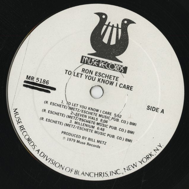 Ron Eschete / ロン・エシェッテ / To Let You Know I Care (MR5186)