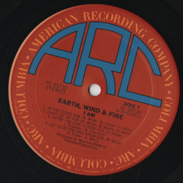Earth Wind & Fire / アース、ウィンド＆ファイア / I Am (FC35730)