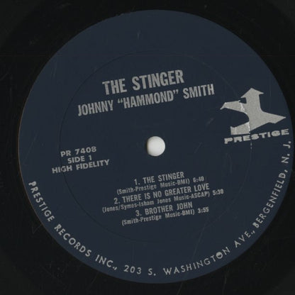 Johnny Hammond Smith / ジョニー・ハモンド・スミス / The Stinger (PR 7408)