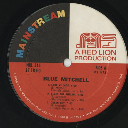 Blue Mitchell / ブルー・ミッチェル (1971) (MRL315)