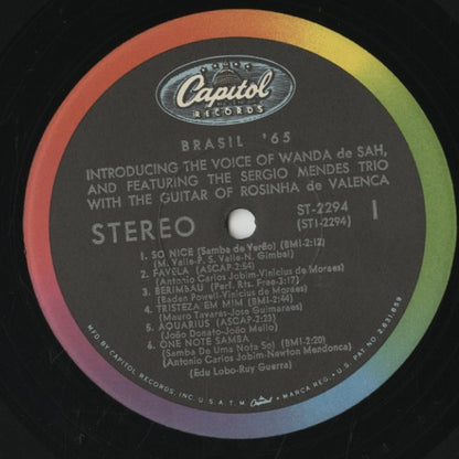 Wanda De Sah / ワンダ・ヂ・サー / Brasil 65' (ST-2294)