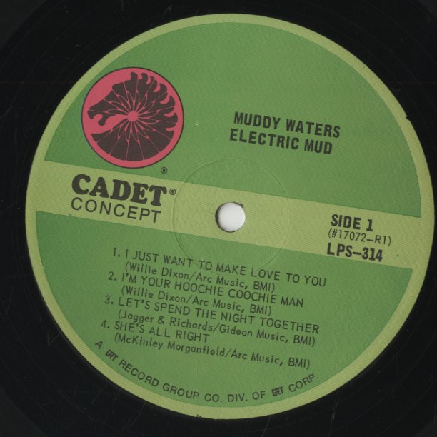 Muddy Waters / マディ・ウォーターズ / Electric Mud (LPS-314)