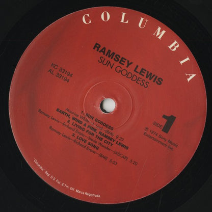 Ramsey Lewis / ラムゼイ・ルイス / Sun Goddess (180g)