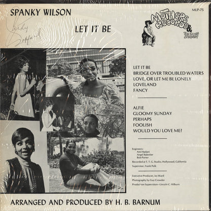 Spanky Wilson / スパンキー・ウィルソン / Let It Be (MLPS-75)