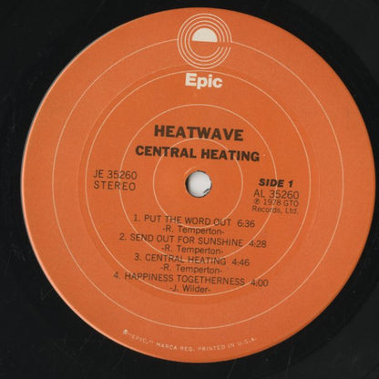 Heatwave / ヒートウェイヴ / Central Heating (JE 35260)