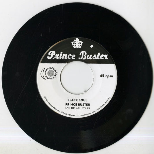 Prince Buster Got To Be Free Black Soul 7inch 2025 JPN Rock A Shacka RSPB7-019　back