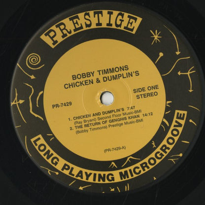 Bobby Timmons / ボビー・ティモンズ / Chicken & Dumplin's (PR7429)