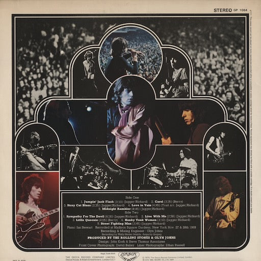 The Rolling Stones - Get Yer Ya-Ya's Out (GP 1064) LP 1976 JPN London Records｜中古LP
