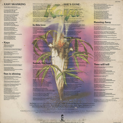 Bob Marley & The Wailers / ボブ・マーリー＆ウェイラーズ / Kaya (ILPS9517)
