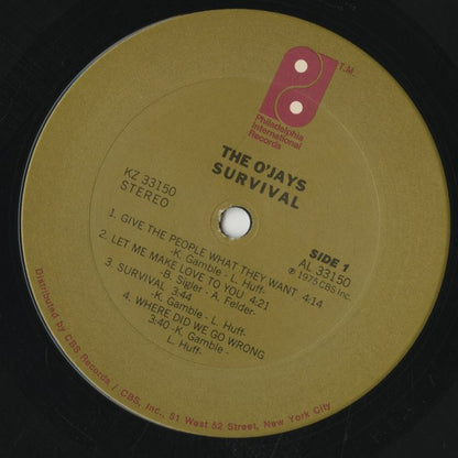 The O'Jays / オージェイズ / Survival (KZ33150)