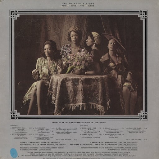 The Pointer Sisters - The Pointer Sisters (BTS 48) 1973 US Blue Thumb｜中古LP