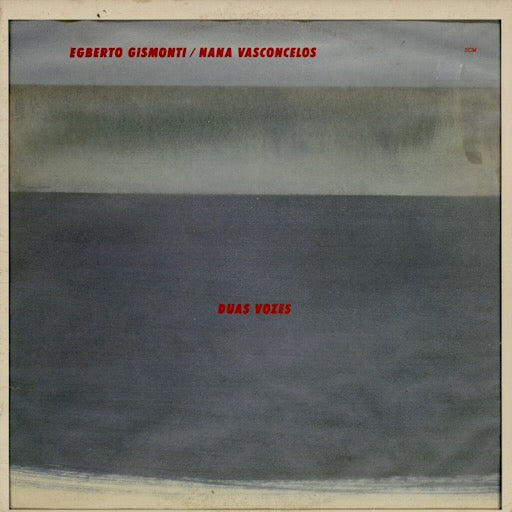 Egberto Gismonti / Nana Vasconcelos - Duas Vozes (25015-1E) LP 1984 US ECM｜中古LP