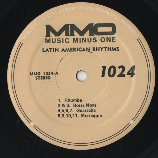 Latin Rhythms - Music Minus One Presents (MMO1024)