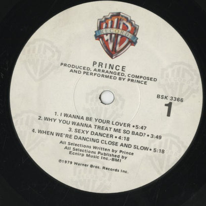 Prince / プリンス (1979) (BSK3366)