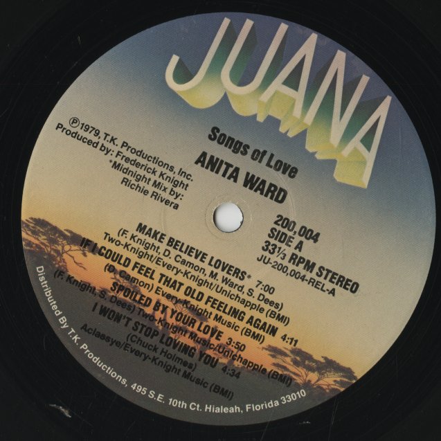Anita Ward / アニタ・ワード / Songs Of Love (JU200.044)