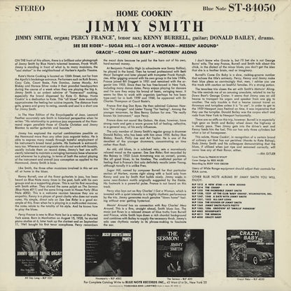 Jimmy Smith - Home Cookin' (BN 4050) 1992 JPN Blue Note｜中古LP