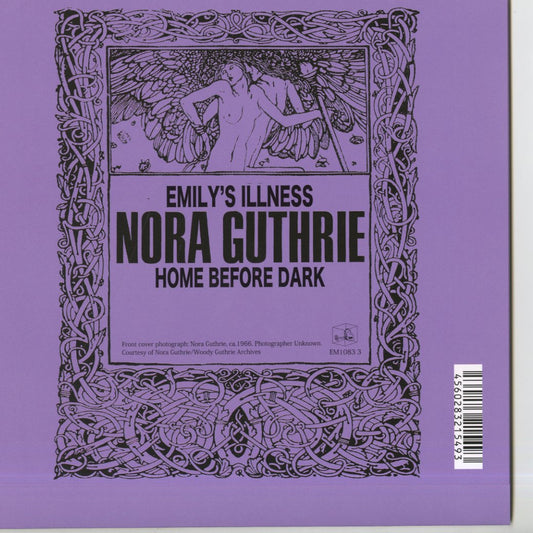 Nora Guthrie - Emily's Illness (EM1083-4) 7inch 2025 JPN EM Records｜新品7inch　back