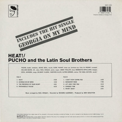 Pucho & The Latin Soul Brothers - Heat! (BGPD1048) LP 1992 UK BGP｜中古LP