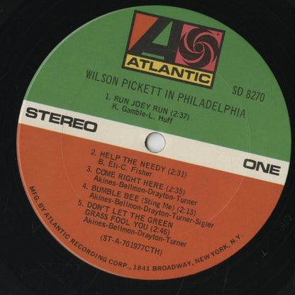 Wilson Pickett / ウィルソン・ピケット / In Philadelphia (SD8270)