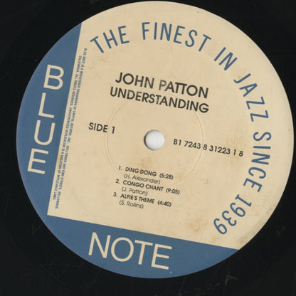 John Patton / ジョン・パットン / Understanding (B1 7243 8 31223 1 8)