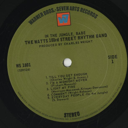The Watts 103rd Street Rhythm Band / ワッツ 103rd ストリート・リズム・バンド / In The Jungle Babe (WS 1801)