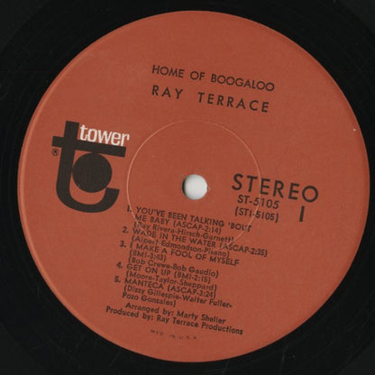 Ray Terrace / レイ・テラス / Home Of Boogaloo (ST 5105)