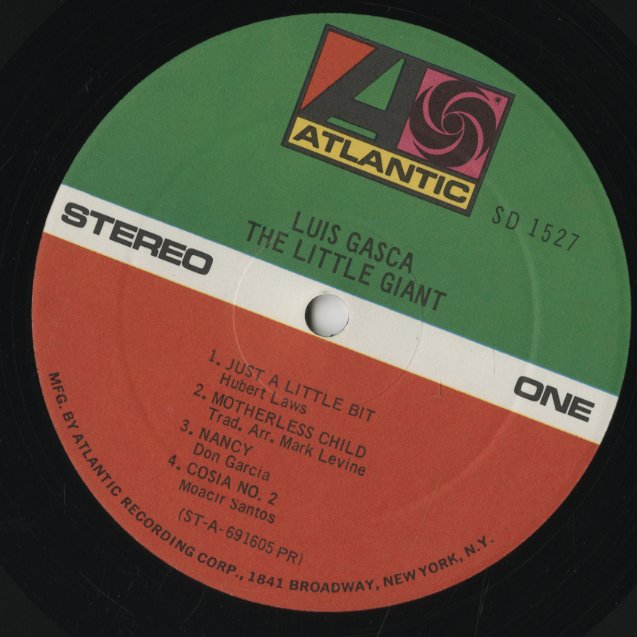 Luis Gasca / ルイス・ガスカ / The Little Giant (SD1527)
