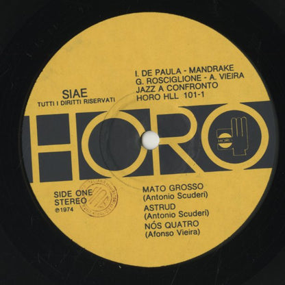Irio De Paula / イリオ・ヂ・パウラ / Jazz A Confronto 1 (HLL101-1)