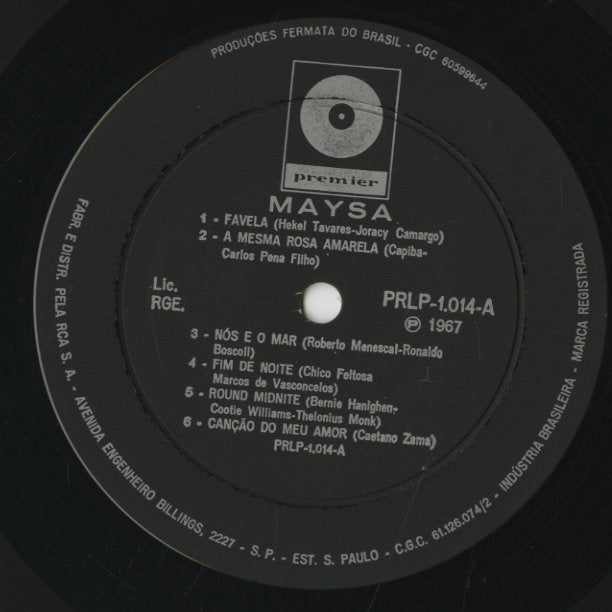 Maysa / マイーサ / Maysa (PRLP-1.014)