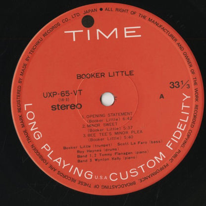 Booker Little / ブッカー・リトル (1960) (UXP-65-VT)