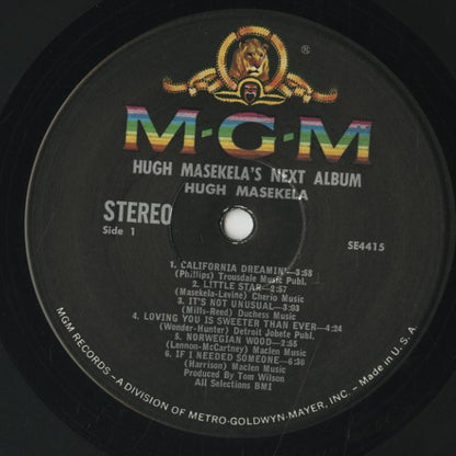 Hugh Masekela / ヒュー・マセケラ / Hugh Masekela's Next Album (E4415)