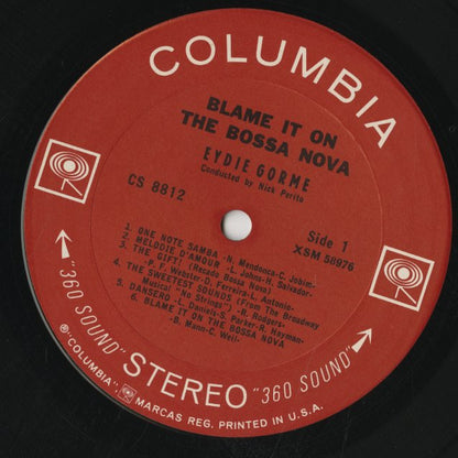 Eydie Gorme / イーディ・ゴーメ / Blame It On The Bossa Nova (CS8812)