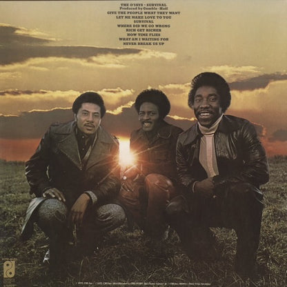 The O'Jays - Survival (ECPO-46-PH) 1975 JPN Philadelphia International｜中古LP