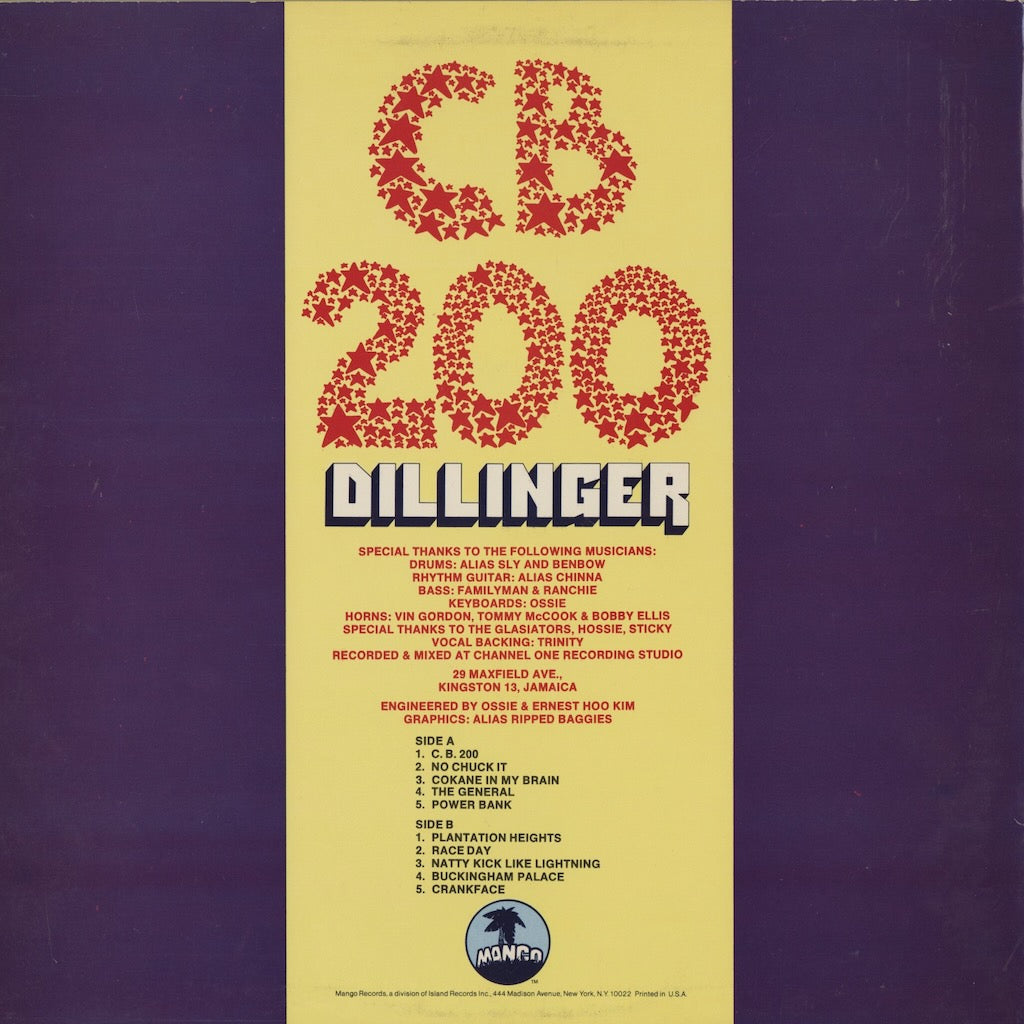 Dillinger / ディリンジャー / CB 200 (MLPS9385)